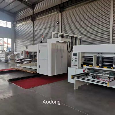 Corrugated High Speed Flexographic Printing Machine 150-200Pcs/Min Printing Speed